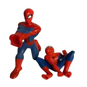 2010 McDonald's Marvel Heroes Spider-Man Figures – Lot of 2 Action Toys